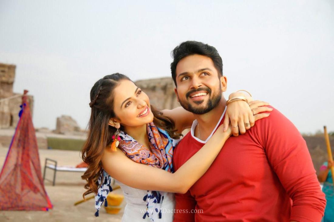 Rakul Preet Singh Karthi Dev Movie Working Pics