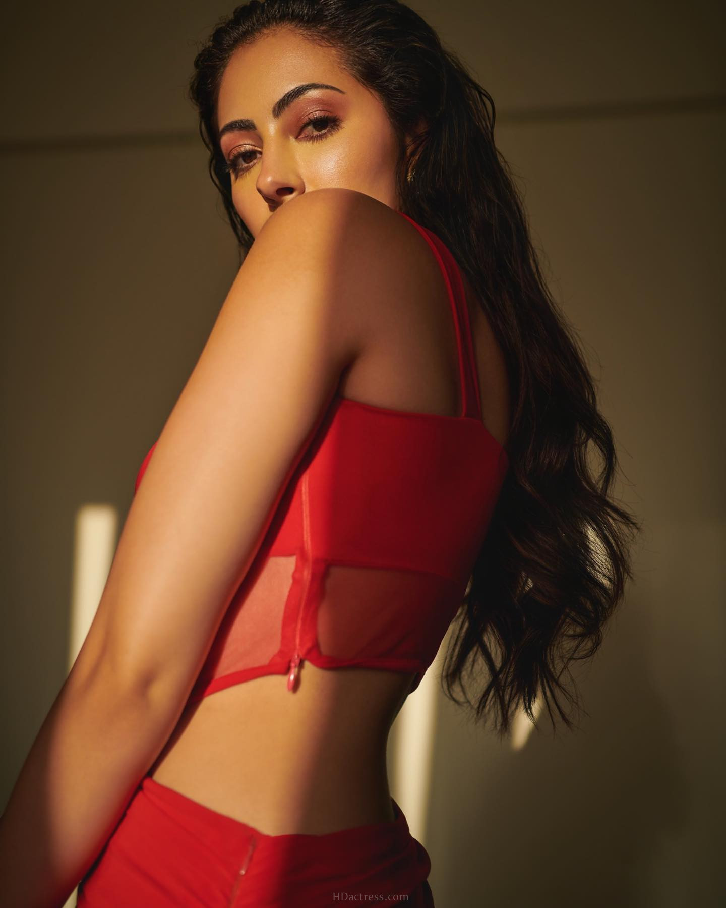 Mumbai Actress Jeniffer Piccinato Wearing Red Gown | HDactress.com