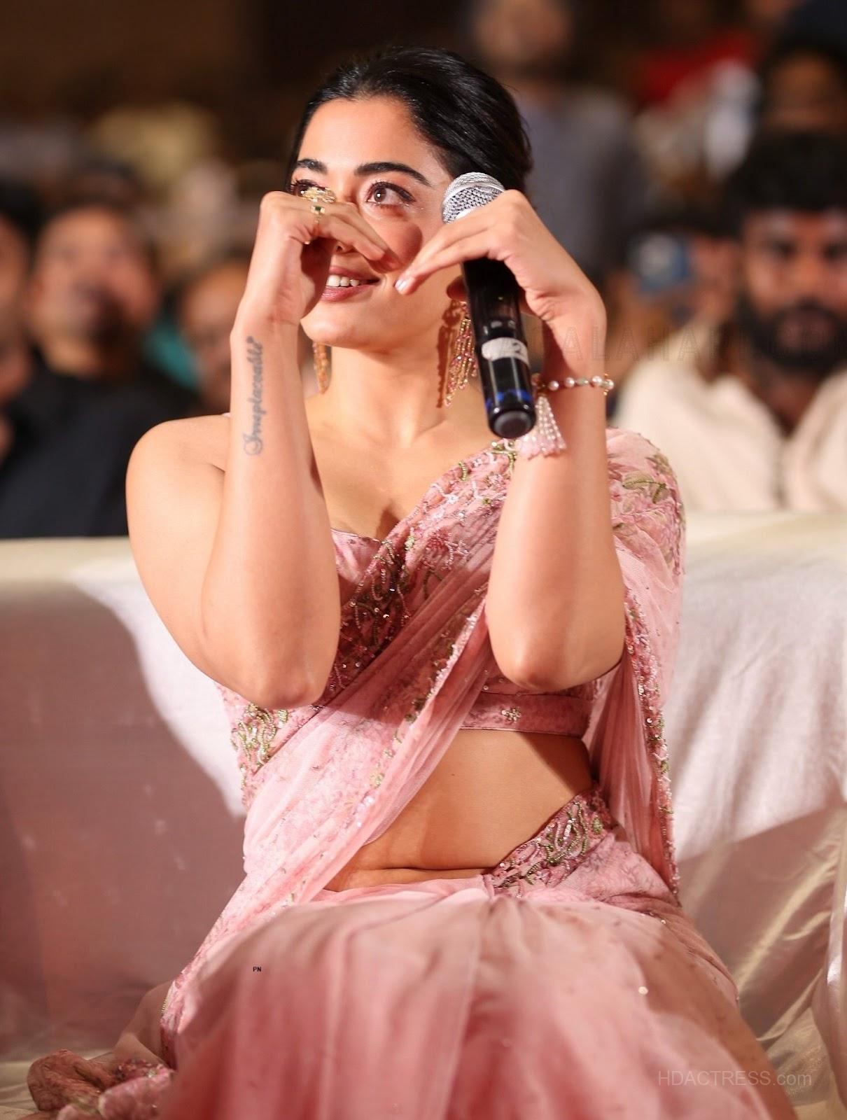 Why Rashmika Mandanna’s Saree Look Is the Hottest Trend Right Now