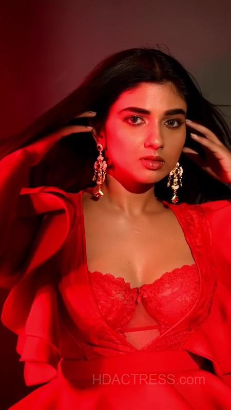 Pragya Nagra red dress bra, Pragya Nagra onlyfans style, celebrity fashion 2025, red carpet looks, viral celebrity photos, South Indian actress fashion, glamorous celebrity outfits, trending celebrity looks, Pragya Nagra Instagram