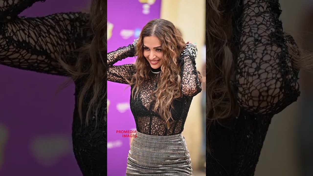 Malaika Arora Bra show in See-Through Top