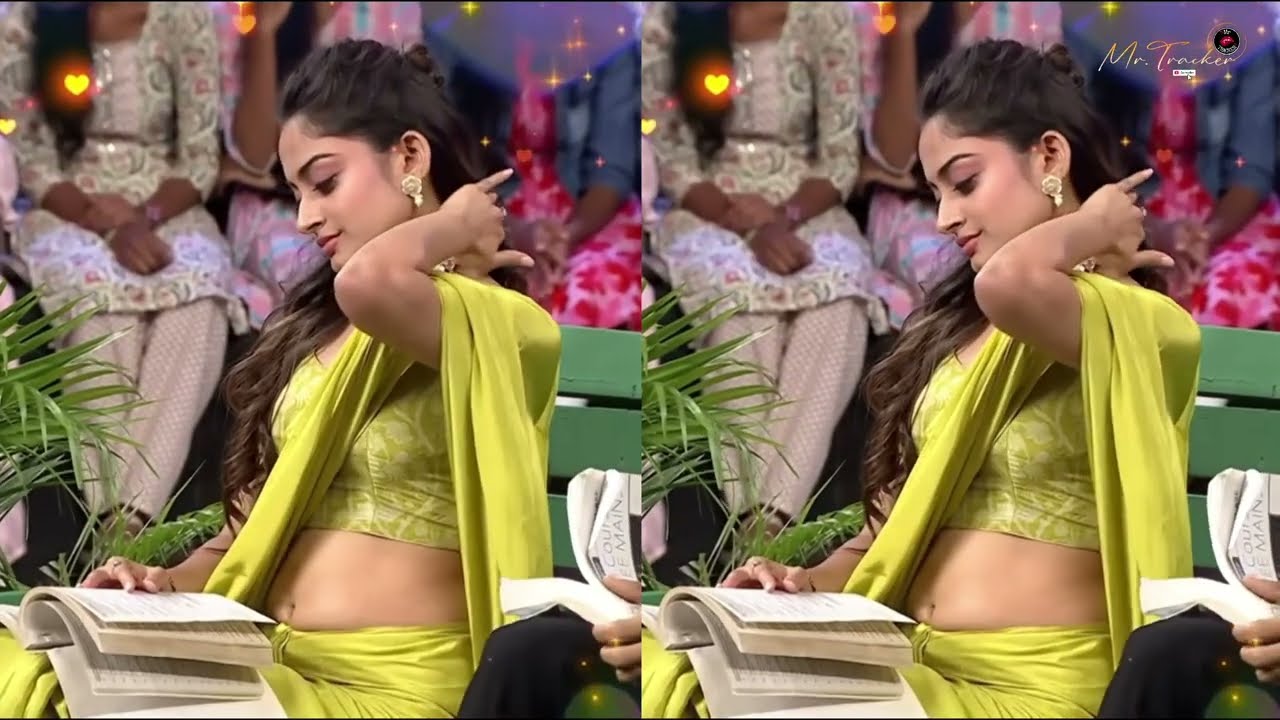 Sree Priya navel in tv show