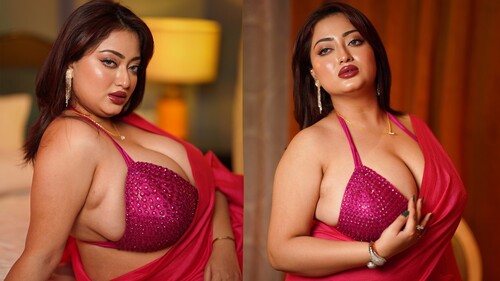 Priti: High Fashion Bong Model Flaunts Curves in Bikini Blouse - Image 1