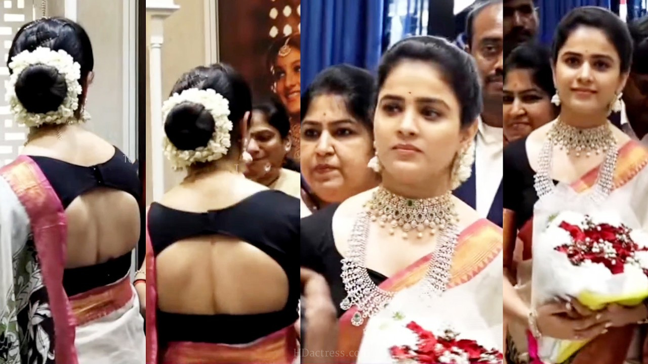 Thanuja Puttaswamy Bigg Boss 9 Backless Blouse Fashion Moment Captures Attention - Image 1