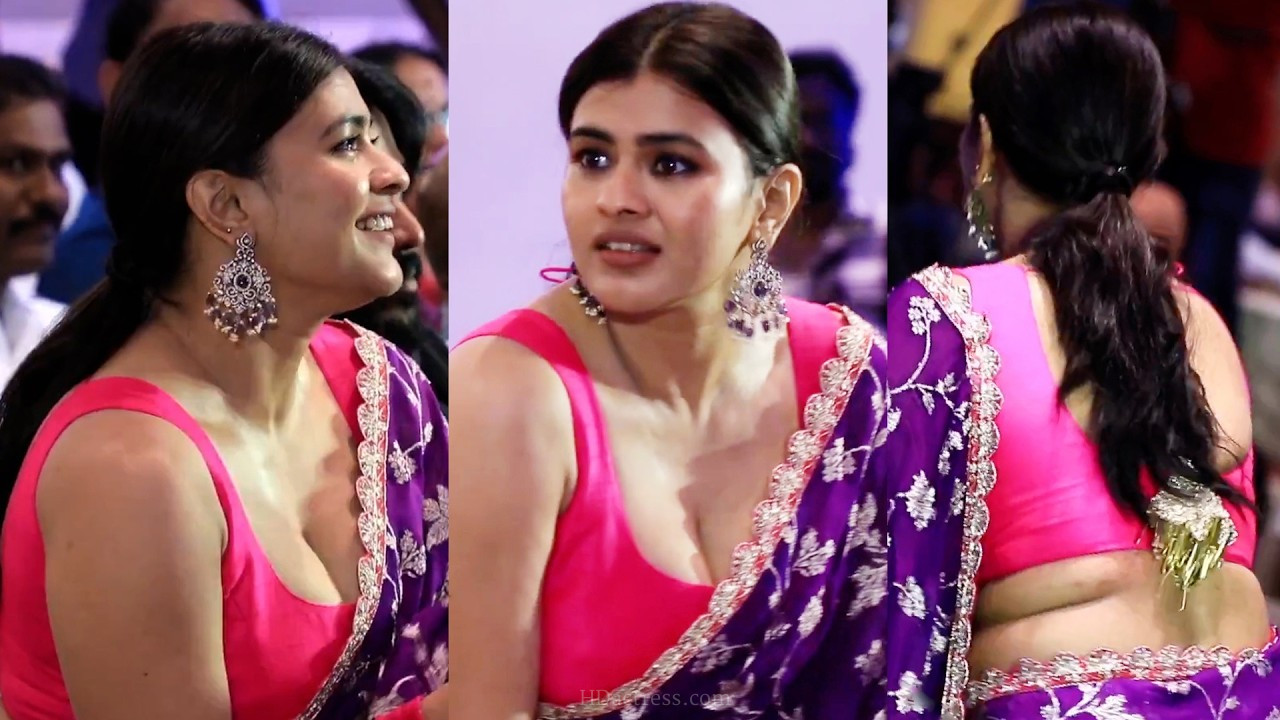 Hebah Patel cleavage tease