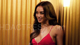 Kylie Verzosa Kissing GIFs in a Red Dress Are Breaking the Internet