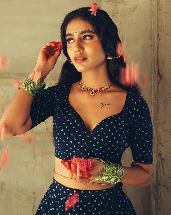 Mallu actress Priya Prakash spicy stills | Priya Prakash instagram Photo Gallery