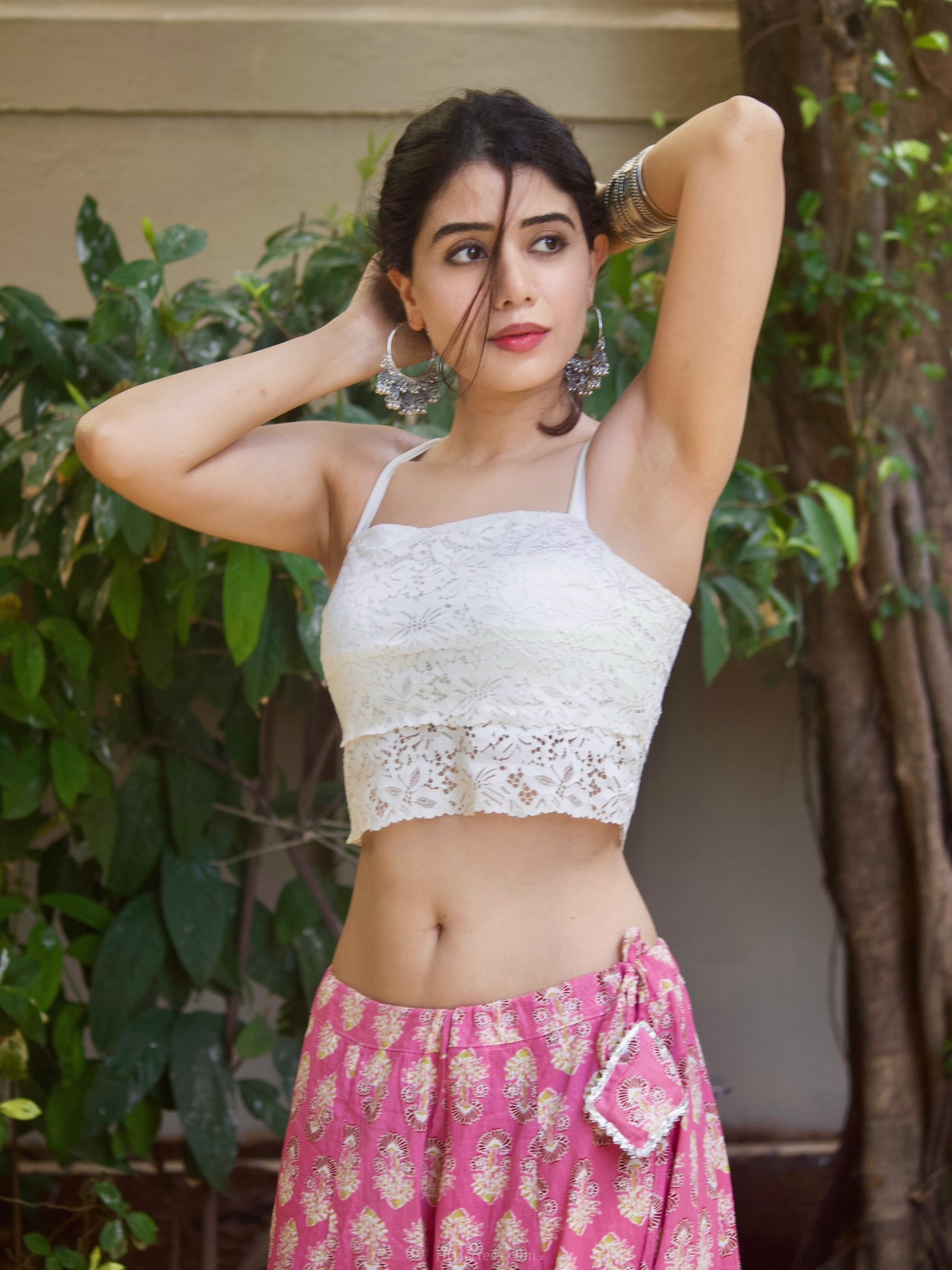 Aarti Chikara Latest Boho Chic Lehenga Stills