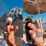 Close Up Shot Of Gorgeous Instagram Model Soundous Moufakir In A Chic Bikini