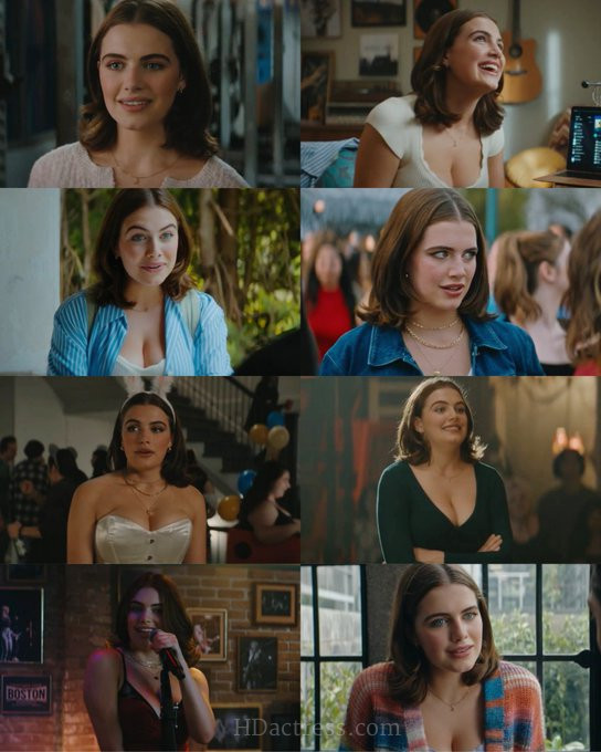 Ella Bright looking gorgeous and sexy as Hannah Wells in Off Campus 2026 Season 1 library scene.