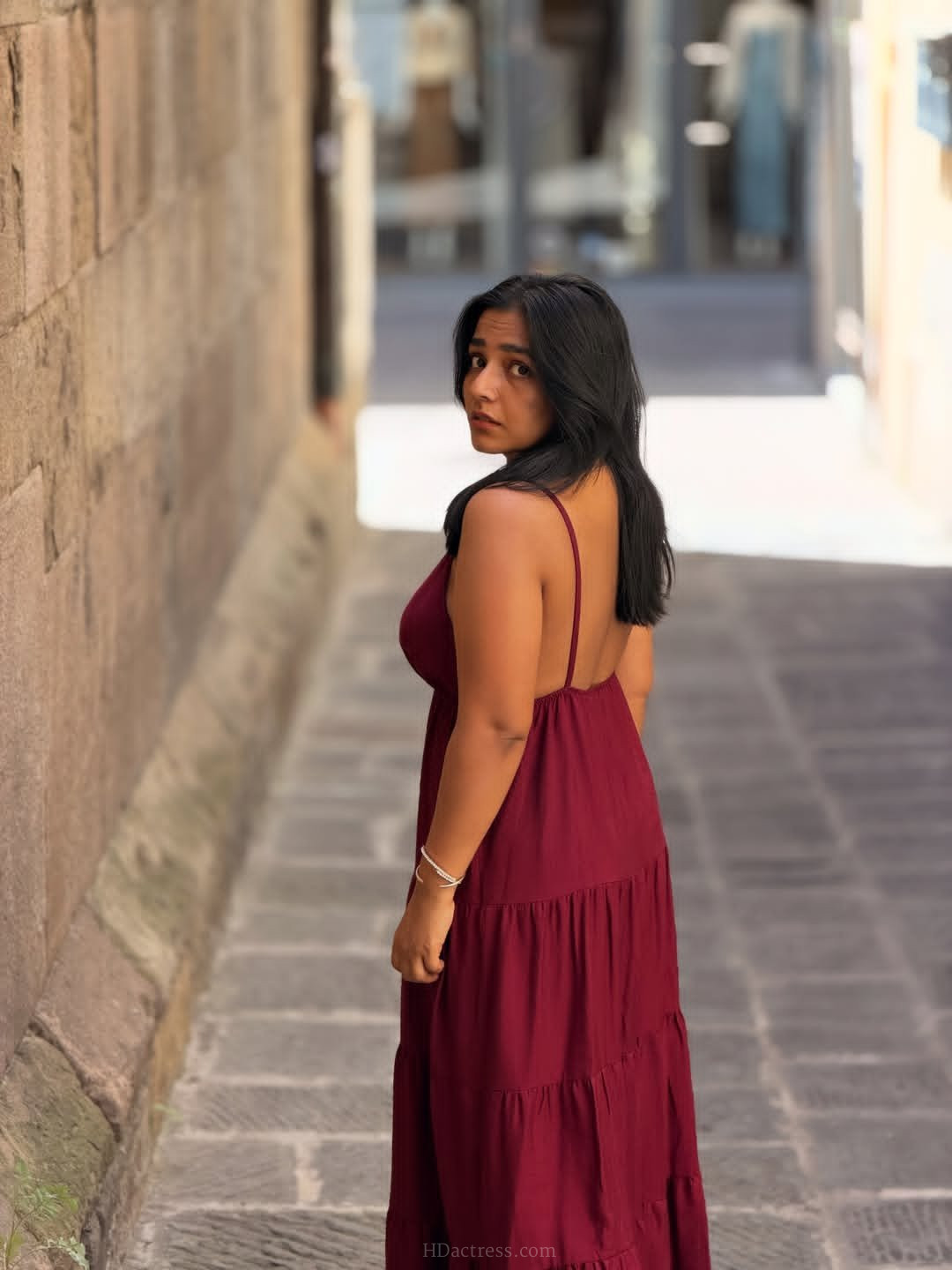 Rajisha Vijayan Steals the Spotlight in Bold Spaghetti Strap Dress With Low Open Back