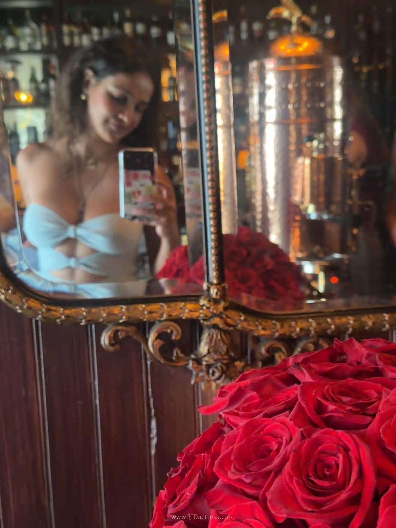 Aisha Sharma  Body & Bra Measurements: Bust: 34 inches, Waist: 26 inches, Hips: 36 inches, Bra Size: 34B