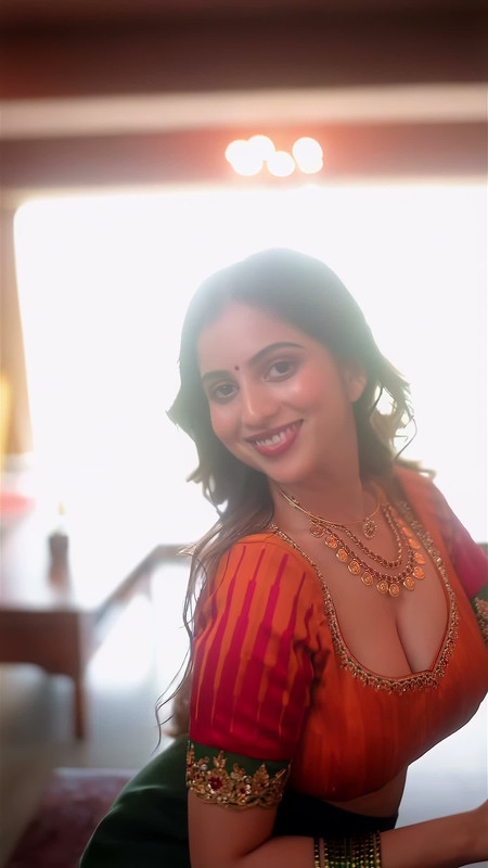 
Why is Niveditha Gowda's new traditional saree look trending on Reddit?