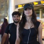 Bhagyashri Borse with her casual look snapped at the airport. ❤️ #BhagyashriBorse