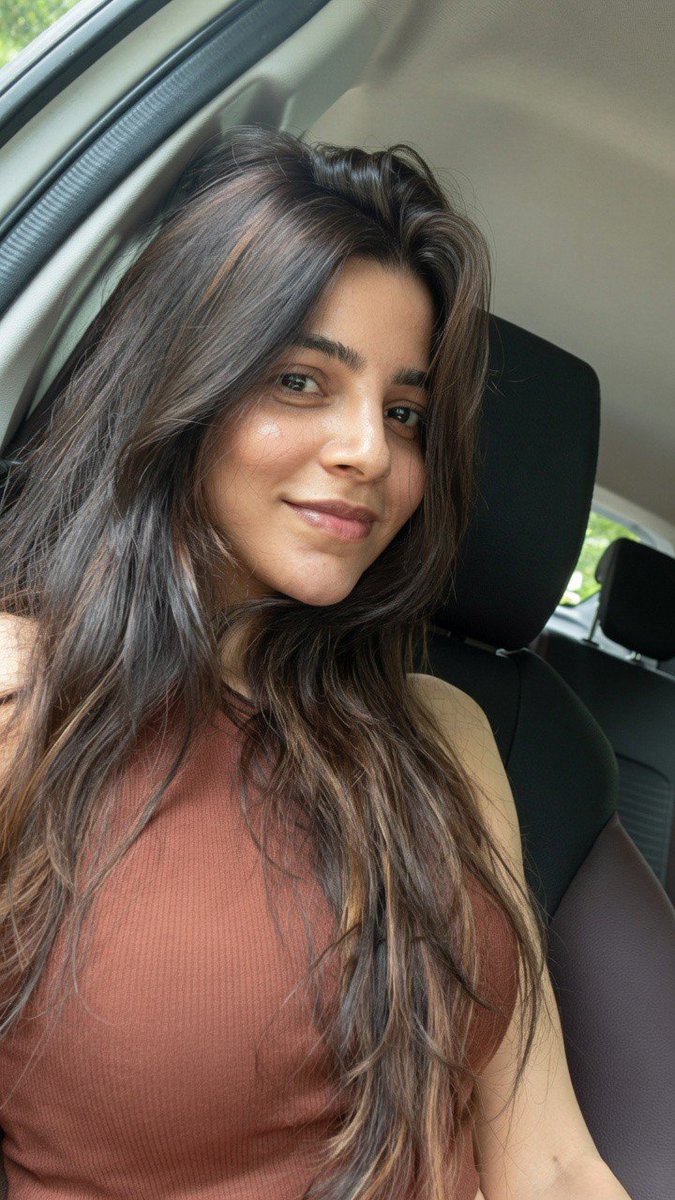 Divya Bharathi just shares her good vibes while travel with some cute selfies. ❤️ #DivyaBharathi