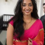 Everyone's favourite in #IdhayamMurali, Preity Mukhundhan at the sucess meet. ❤️ #PreityMukhundhan