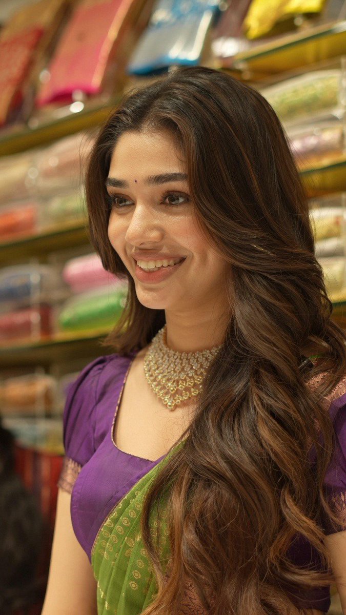 Gorgeous Krithi Shetty on a store launch event recently. ❤️ #KrithiShetty
