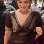 Kayadu Lohar made a gorgeous entry to the #IdhayamMurali success meet. ❤️ #KayaduLohar