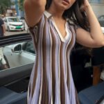Krithi Shetty stepped out for a lunch and sweet enough to pose for the camera. ❤️ #KrithiShetty