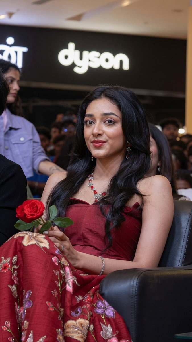 Perfectly captured the cuteness of Preity in the #IdhayamMurali trailer launch event. ❤️ #PreityMukhundhan