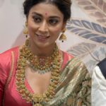 Shriya Saran with all her elegance for a Jewellery store launch. ❤️ #ShriyaSaran