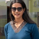 Sri Gouri Priya is seen busy promoting her latest film #ChennaiLoveStory. ❤️ #SriGouriPriya