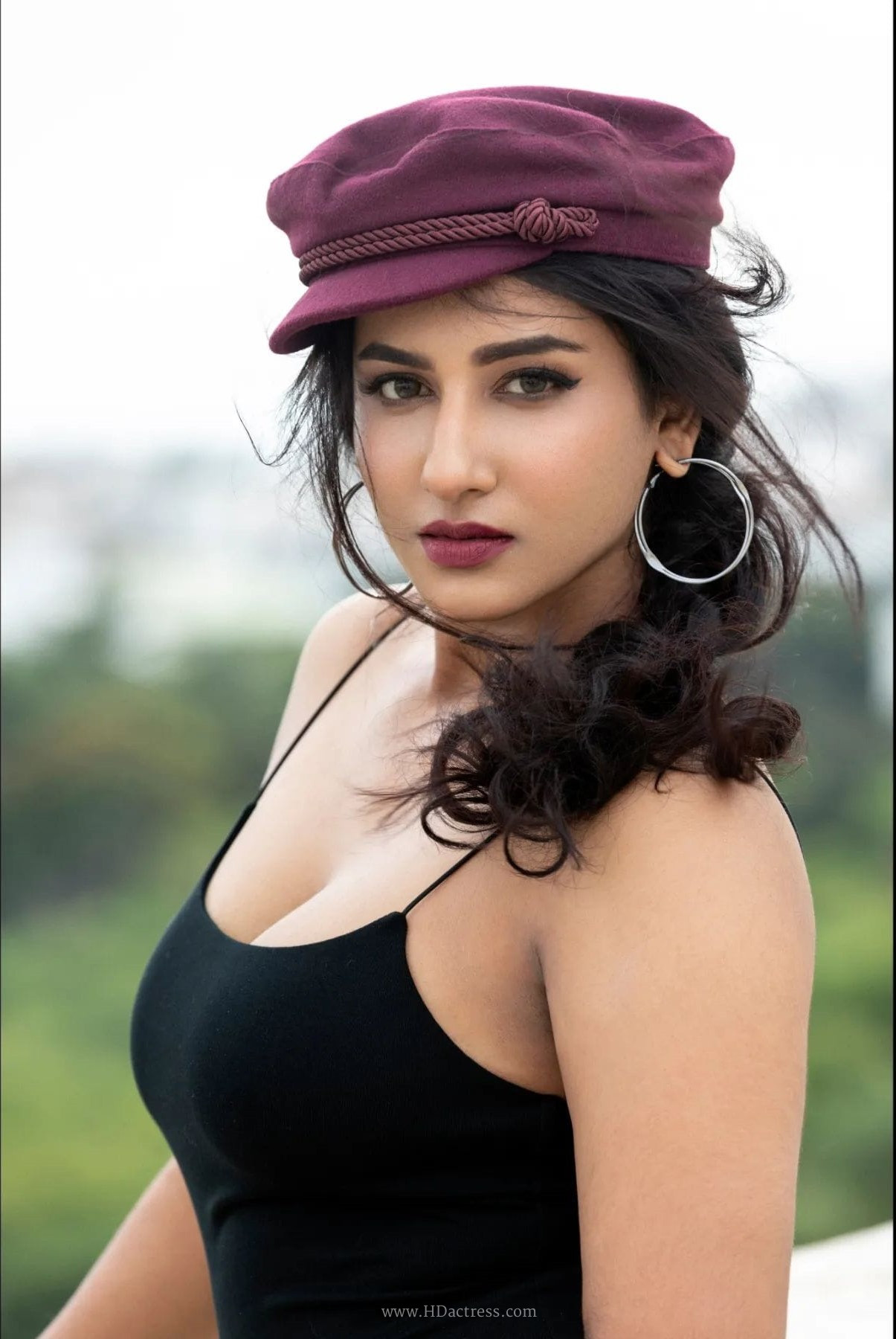 Vishnupriya Bhimeneni Latest Black Dress Photoshoot Pics