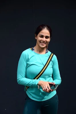 Genelia Deshmukh snapped at gym, Bandra