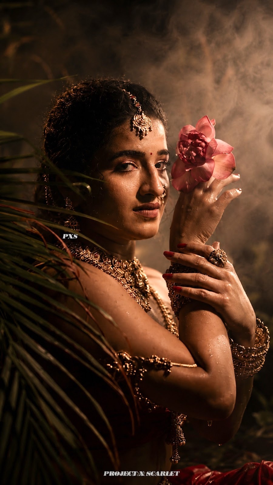 Vijay tv fame kemy latest photoshoot in traditional wet saree like outfit.. - Image 7 Kemy in traditional dance costume