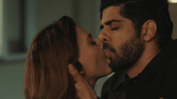 Navina Bole viral liplock photos in Ek Anjaan Rishtey Ka Guilt 2026 web series