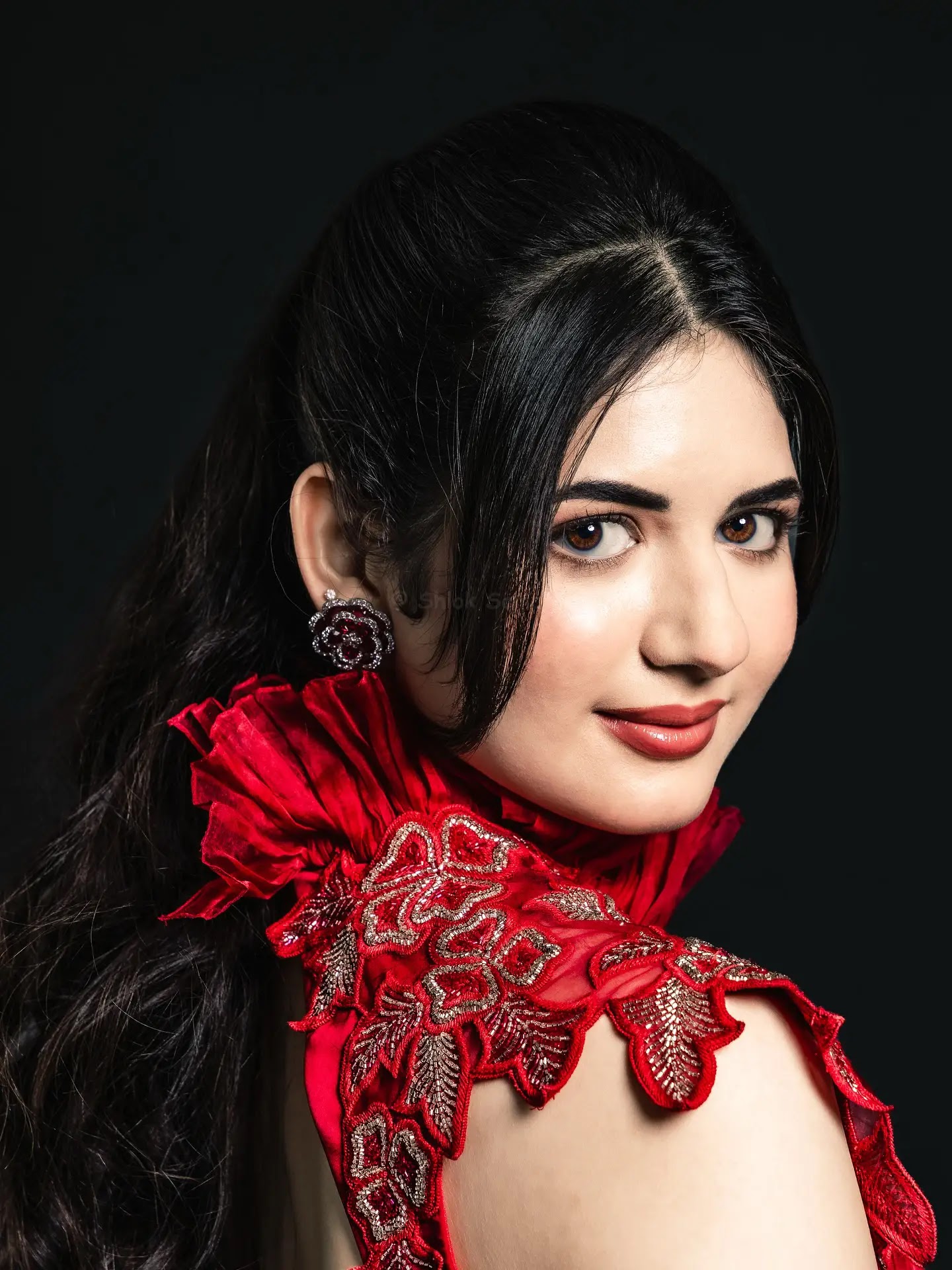 Traditional Grace Harshaali Malhotra in Lehenga Choli
