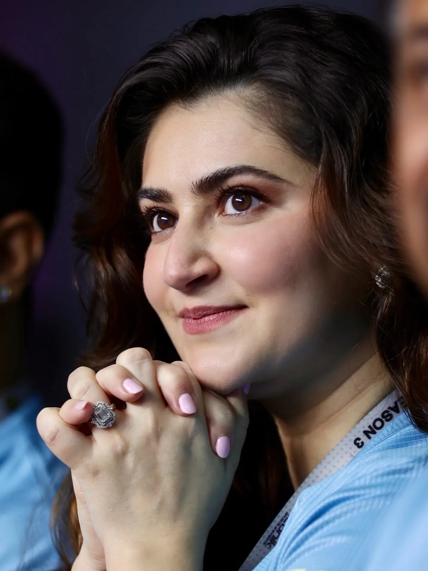 Indian Actress Shivaleeka Oberoi In Blue T Shirt Jeans
