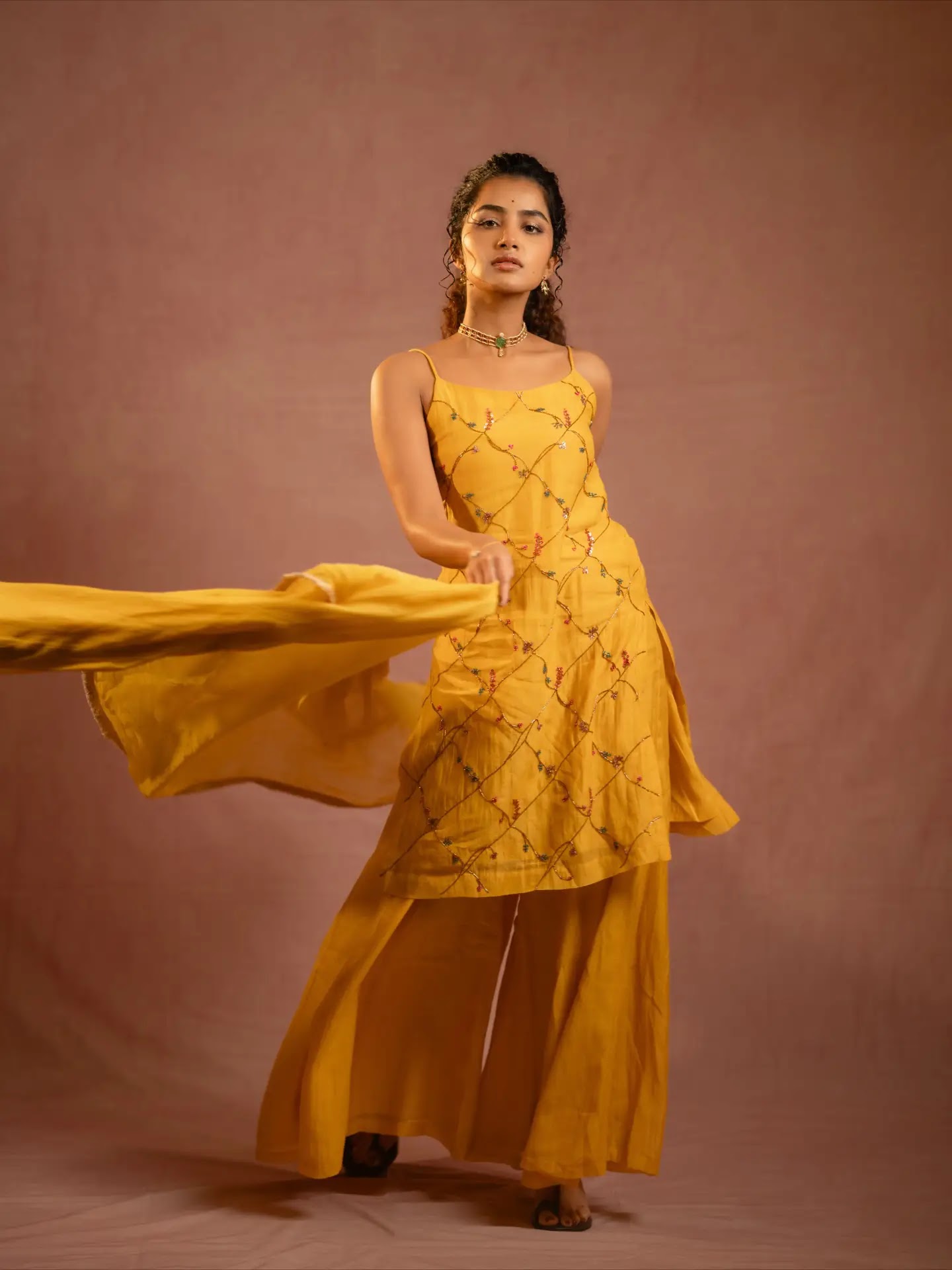 Anupama Parameswaran Photoshoot in Yellow Dress - Image 1