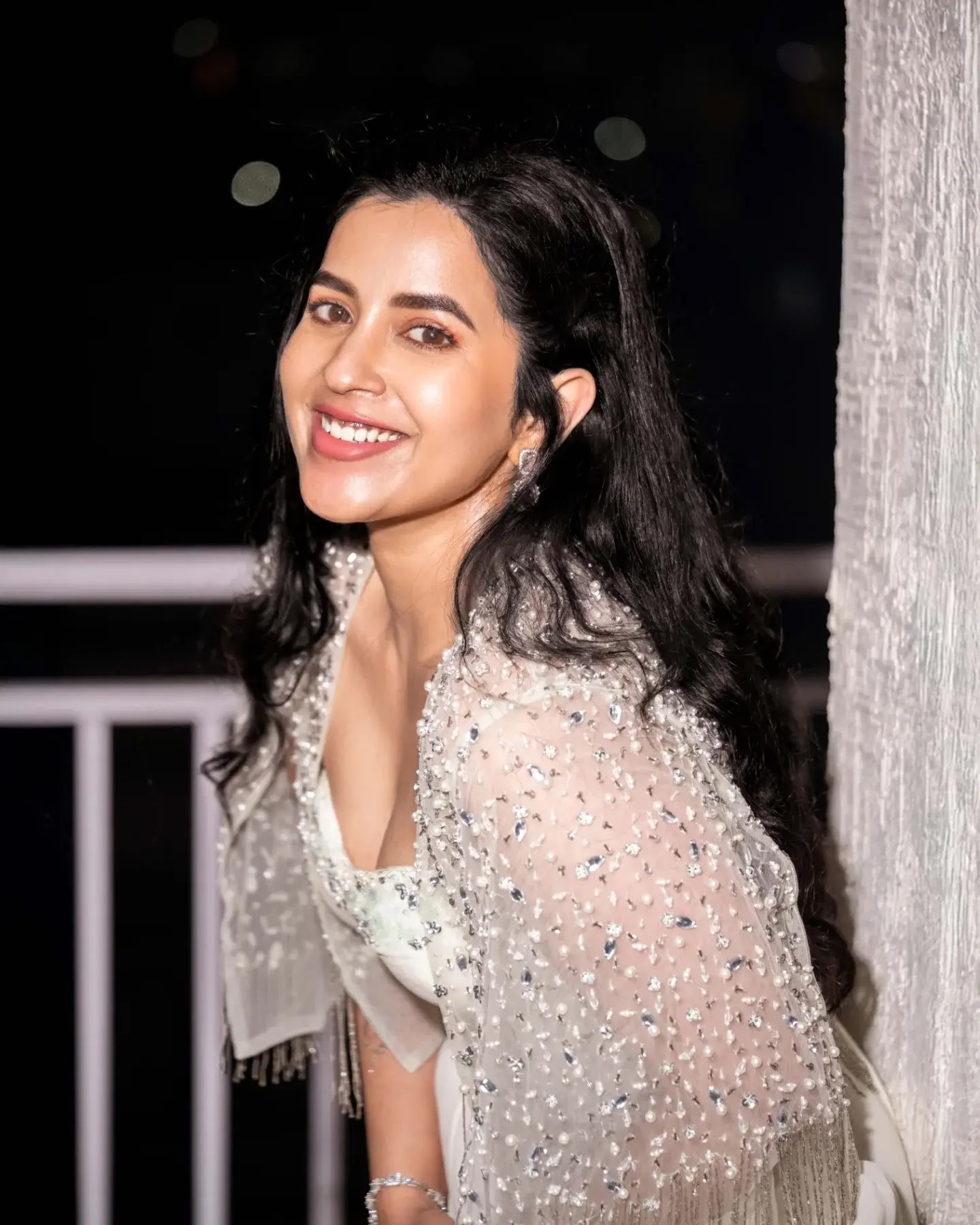 Komalee Prasad Stills In Beautiful White Gown - Image 1