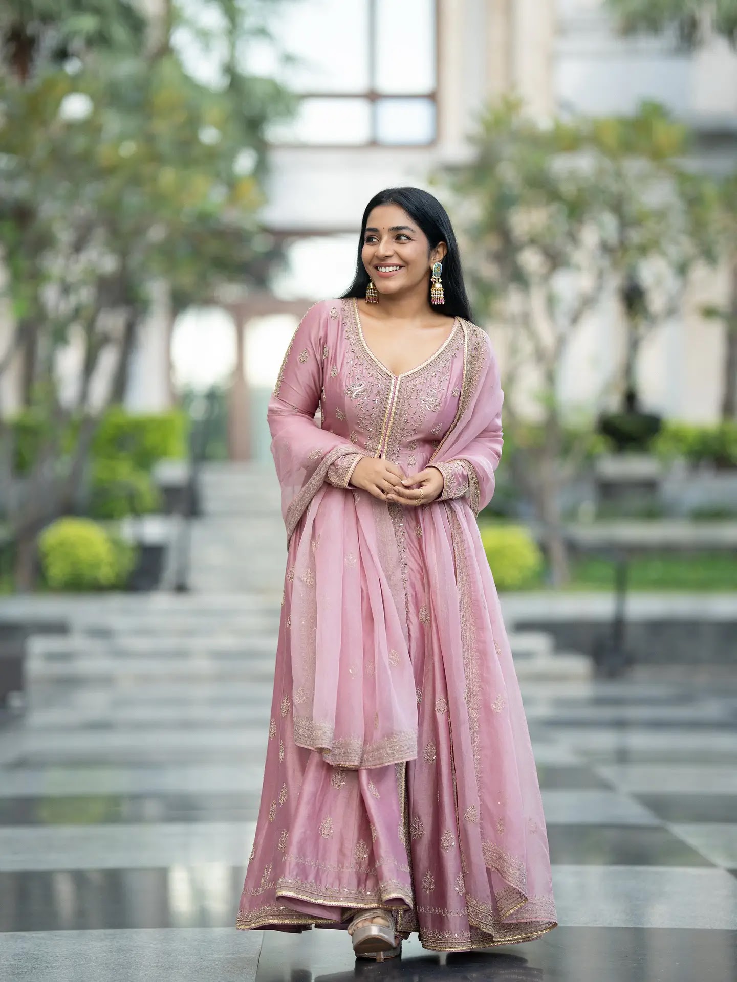 Rajisha Vijayan Photoshoot In Pink Dress - Image 1