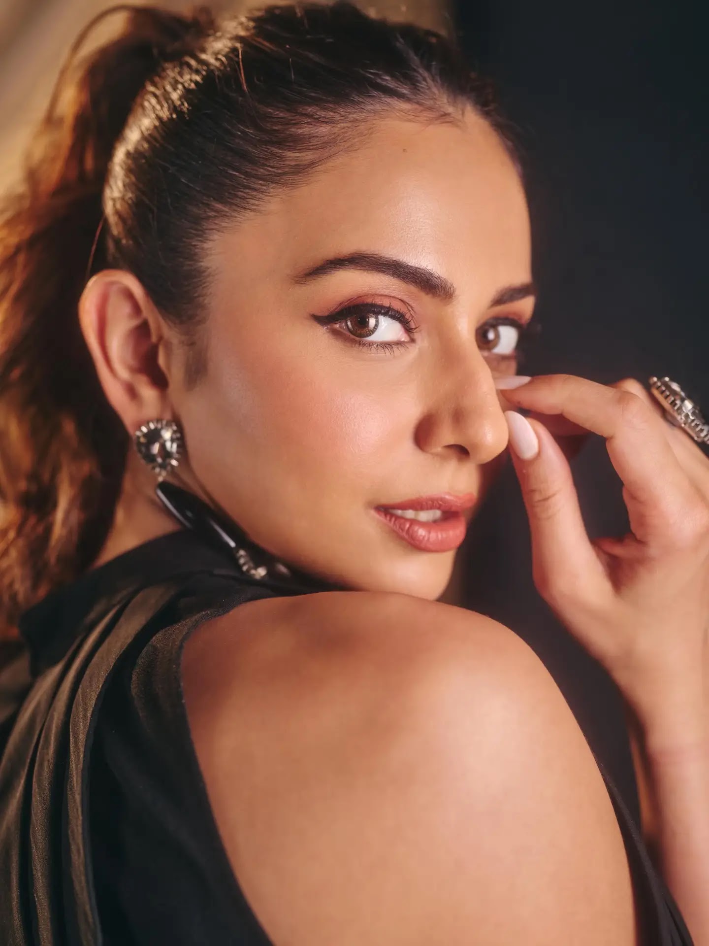 Rakul Preet Singh Photoshoot In Long Black Gown - Image 1
