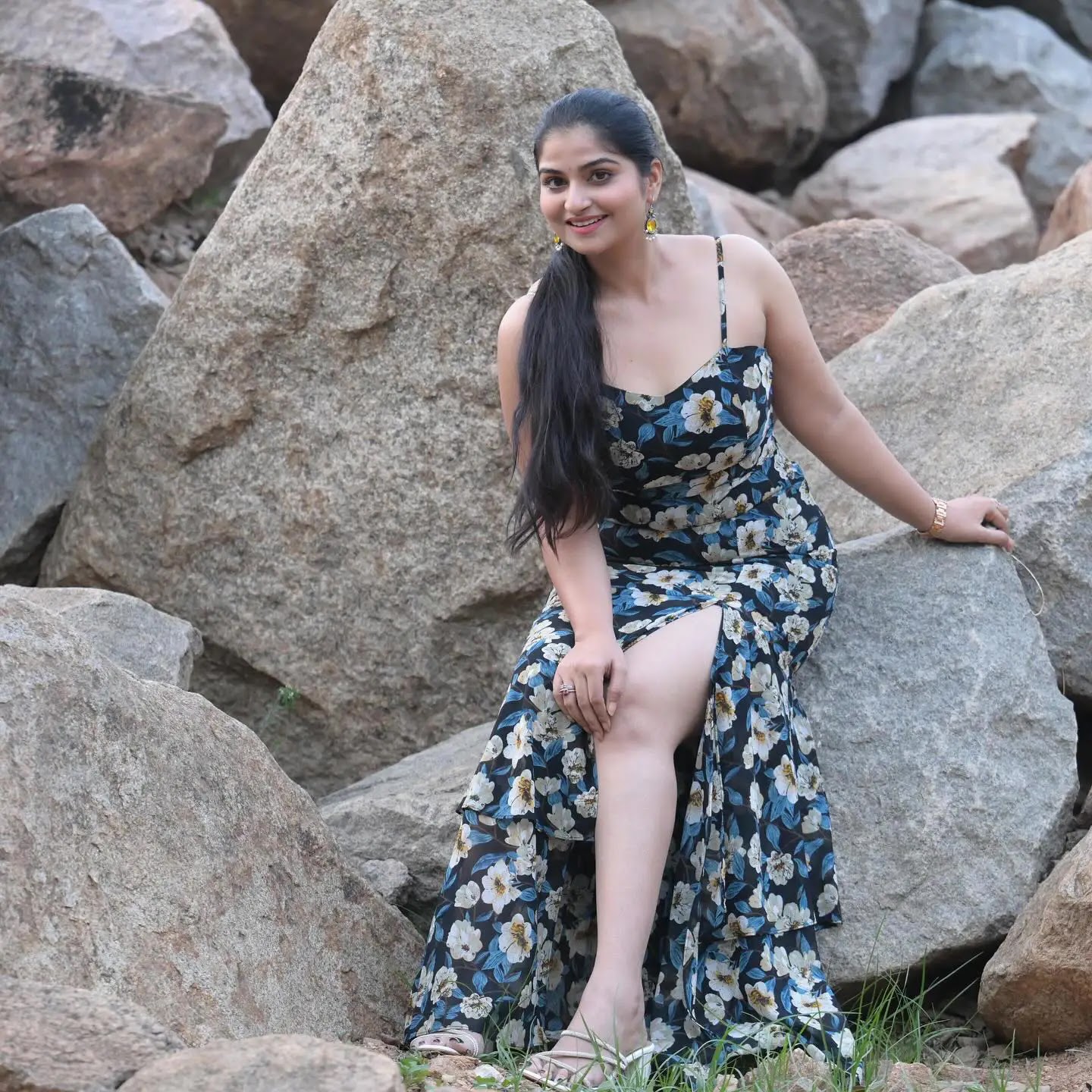 Rupa Muggalla Looks Beautiful in Black Gown