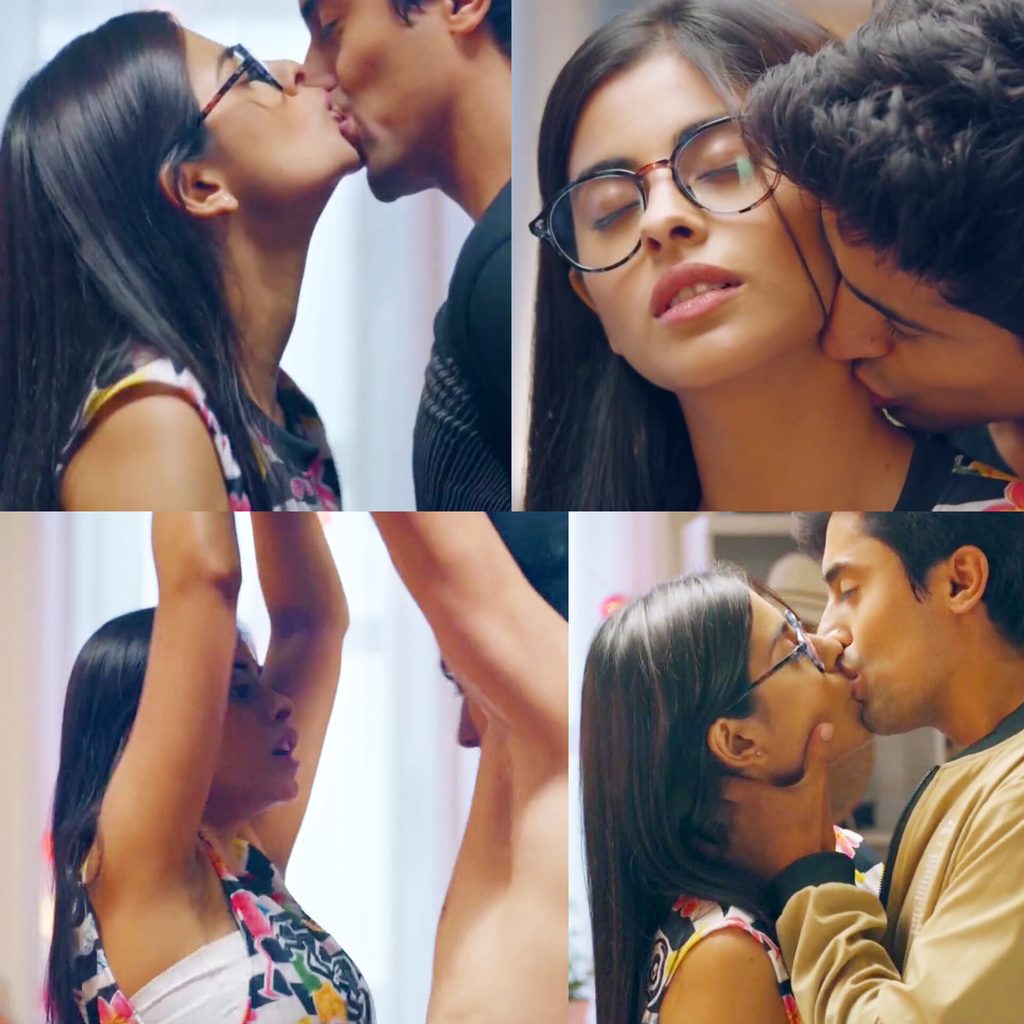 anisha victor, rejctx season 1, zee5 web series, anisha victor romance scenes, anisha victor photos, indian actress measurements, anisha victor height and weight, teen thriller series hindi