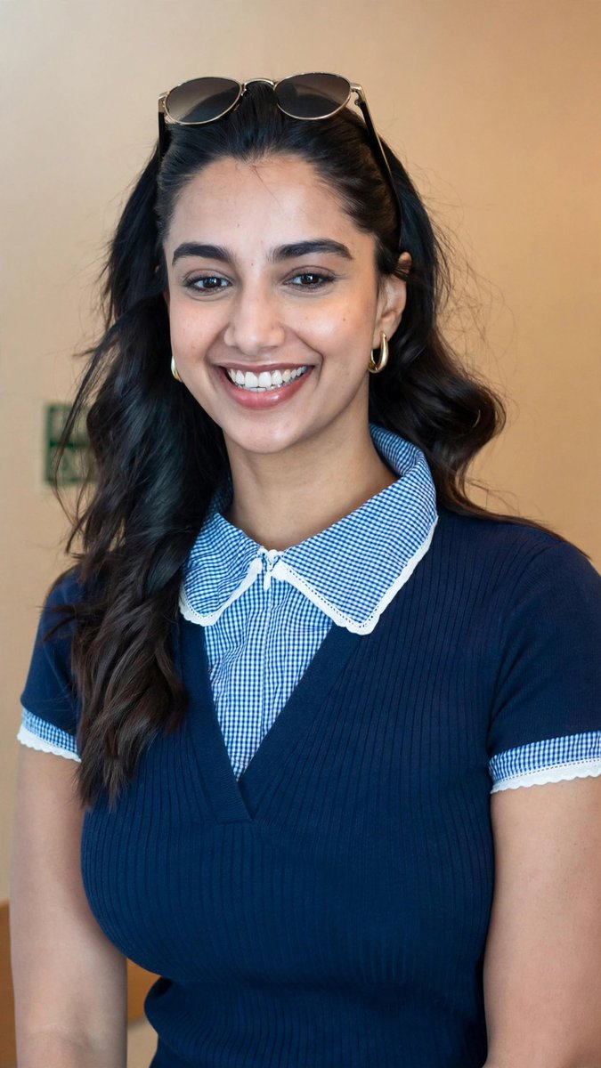 Meenakshi Chaudhary and her big smile is the favourite genre. ❤️ #MeenakshiChaudhary