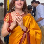 Nidhhi Agarwal Appeared So Gorgeous In Saree Look On Her Birthday Feast Yesterday F09f94a5 Nidhhiagerwal