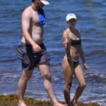 Pinned: Pittsburgh Pirates pitcher Paul Skenes and his girlfriend, social media personality and actress Livvy Dunne, enjoying a beach day together in Miami, Florida.
