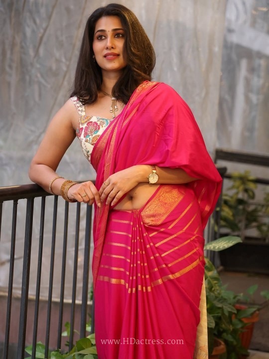 Priya Hegde Effortlessly Flaunts Her Curves In a Low Waist Saree - Image 11 Priya Hegde Effortlessly Flaunts Her Curves In a Low Waist Saree - Image 11