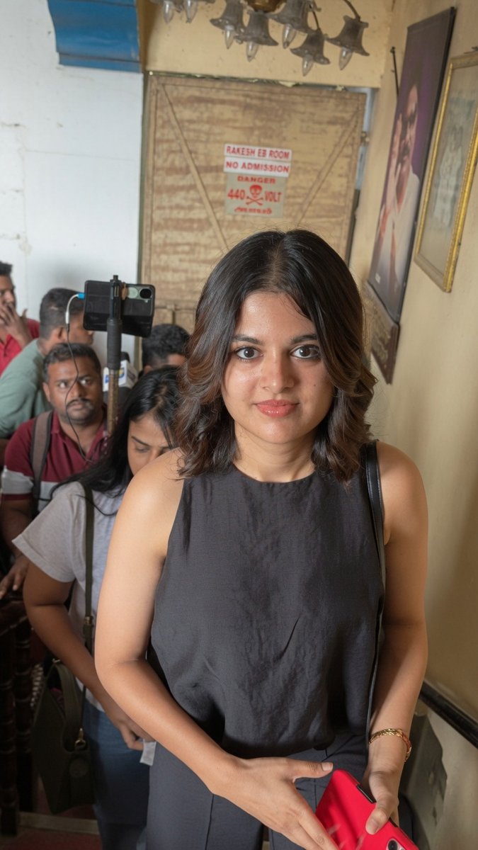 Sanjana Krishnamurthy watched her #DC movie FDFS with fans. ❤️ #SanjanaAK
