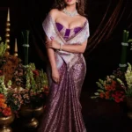 Seerat20kapoor20beautiful20jewellery20violet20fancy20saree2028129