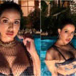 Actress Raiza Wilson Pool Vibe Glamorous Photos1789912924