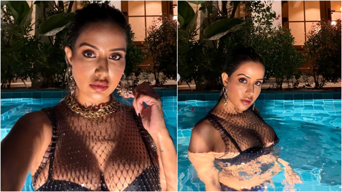 Raiza Wilson Sets Instagram Ablaze with Nighttime Bikini Swim Glamorous Look Photos