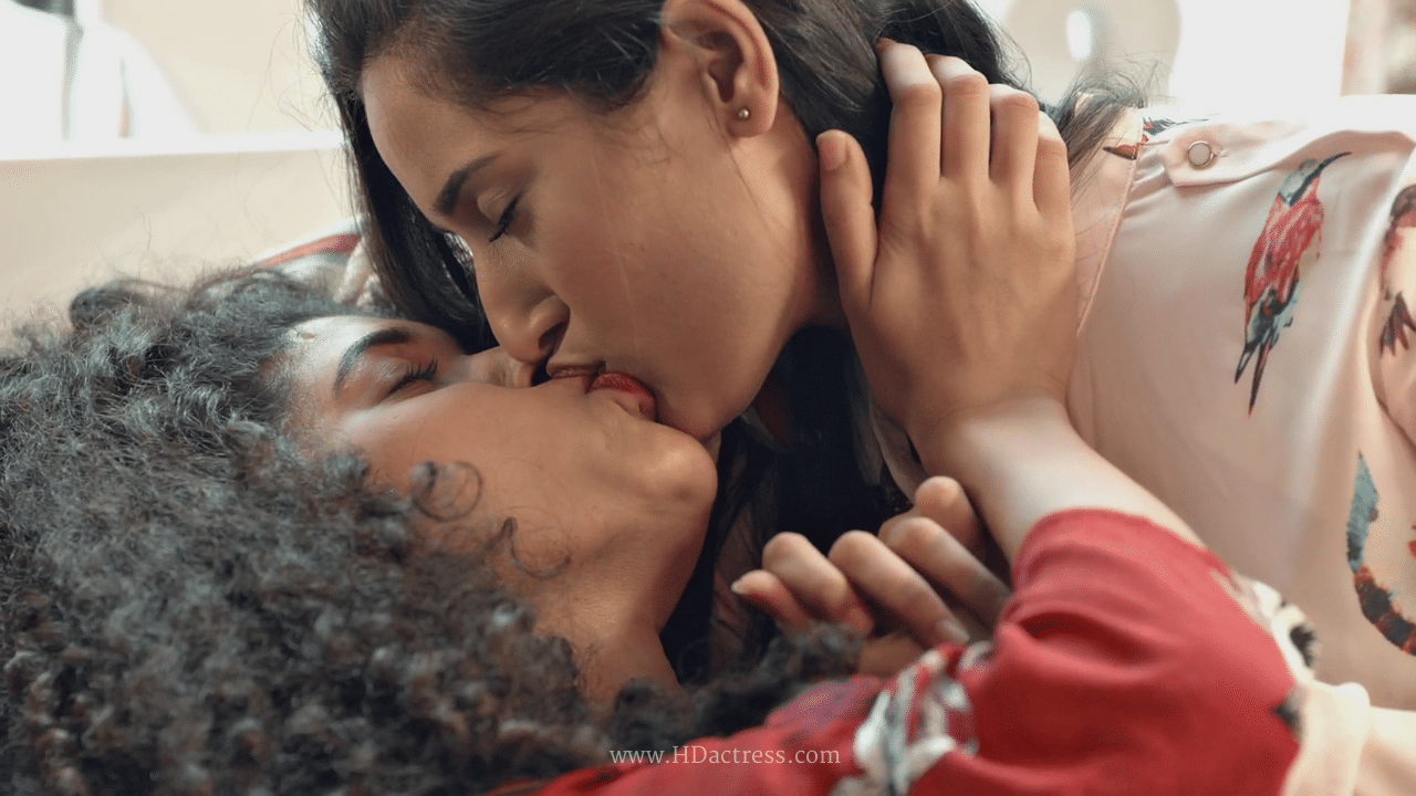 Saadhika Syal Pooja Shetty Kiss Moments – Viral Lesbian Liplock Pics from RejctX