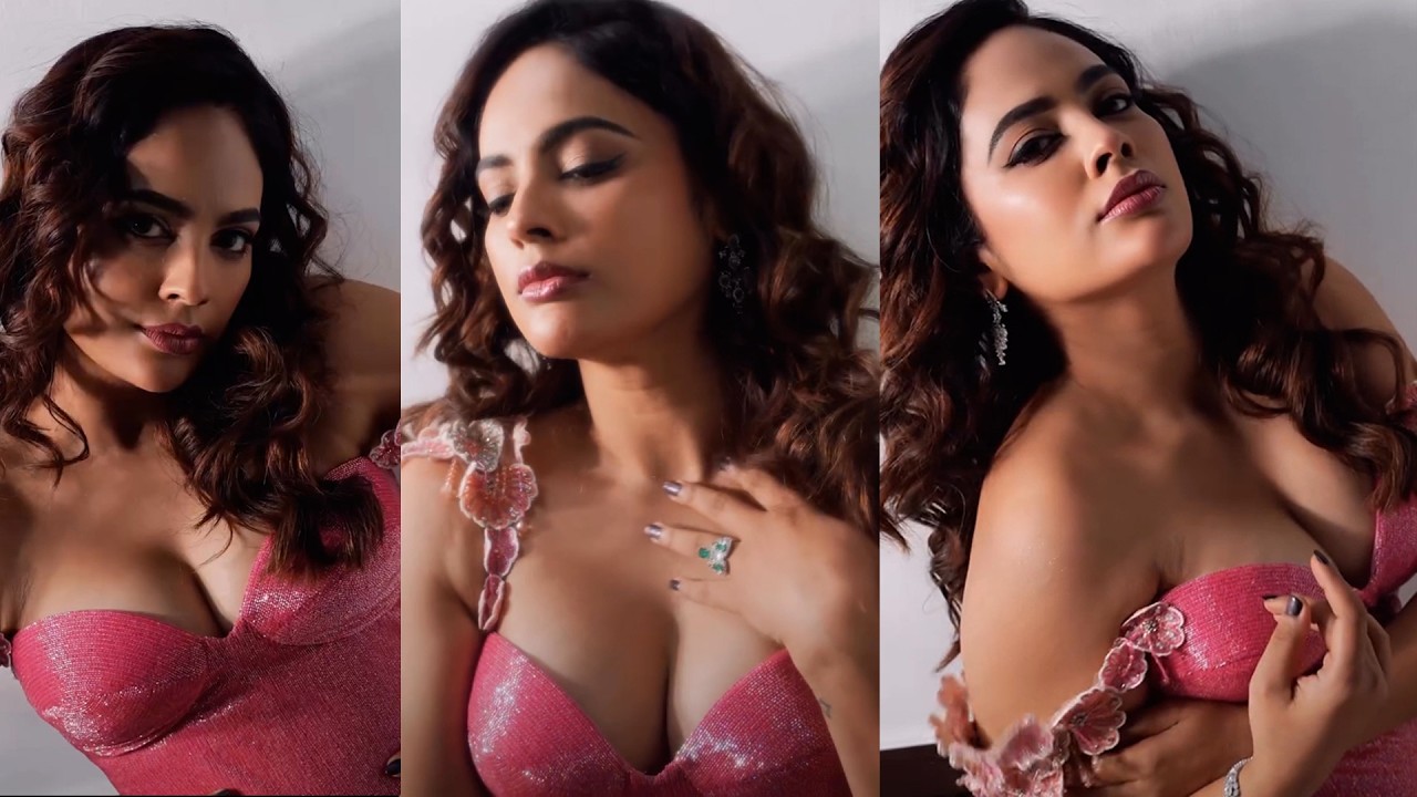See Nandita Swetha’s Viral Deep Neck Dress Look That Has Everyone Talking