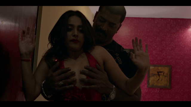 Swara Bhasker red halter-neck top Outfit Photos from OTT Web Series