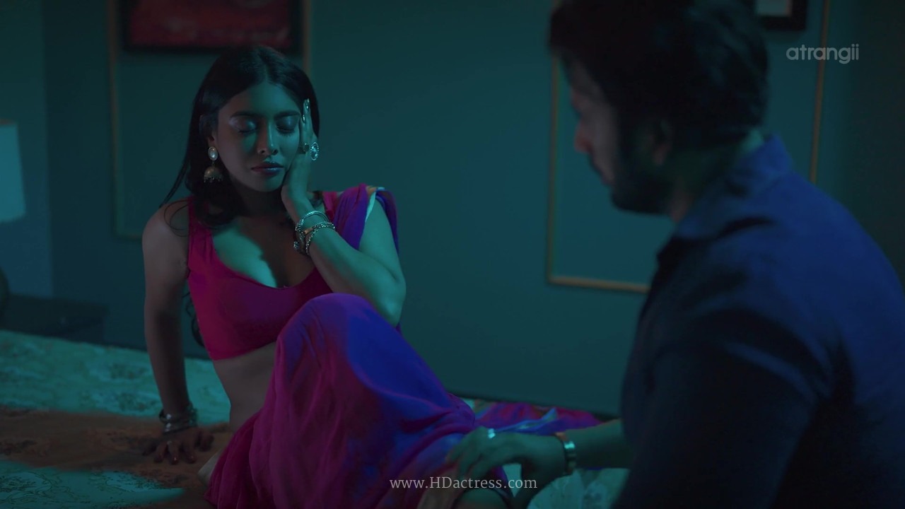 Thea Dsouza, Thea Dsouza web series, deep neck blouse top, Indian actress hot looks, viral web series fashion, ethnic glamour, blouse design inspiration